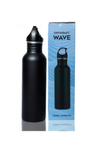 Offikraft Wave Bottle - Black
